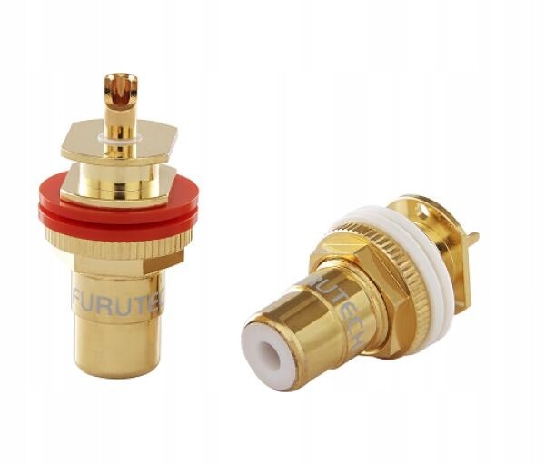 Rca Cinch zásuvka Furutech FP-900 (g) gold 2ks
