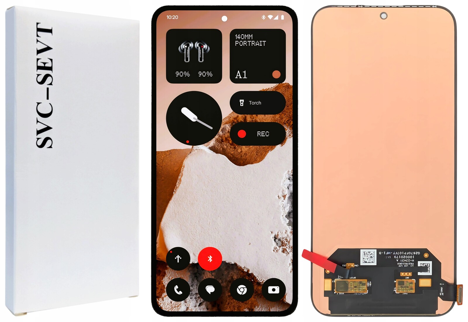 Originální displej Zila pro Nothing Phone 2 Pro LCD displej Rychlý dotyk