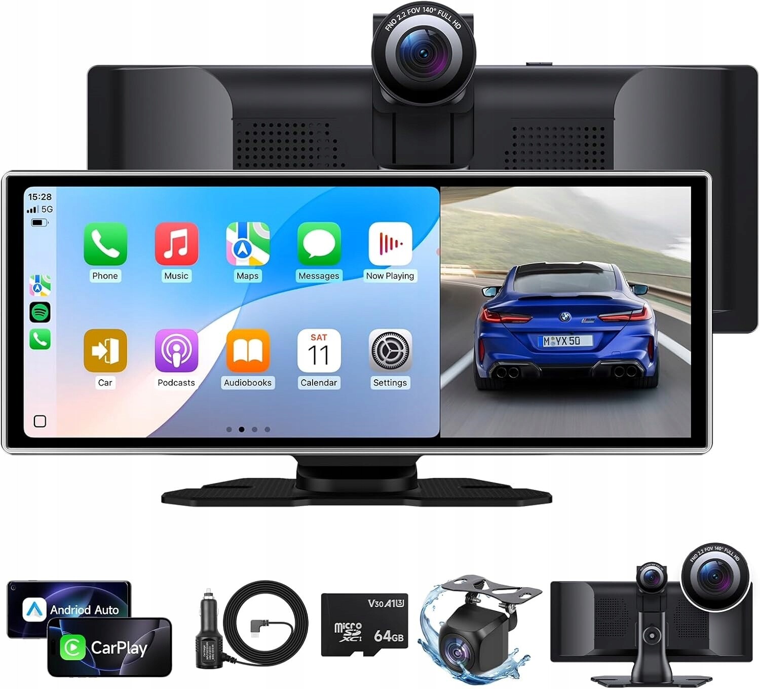 Rádio Multimediální Stanice Obrazovka Car Play 11,26