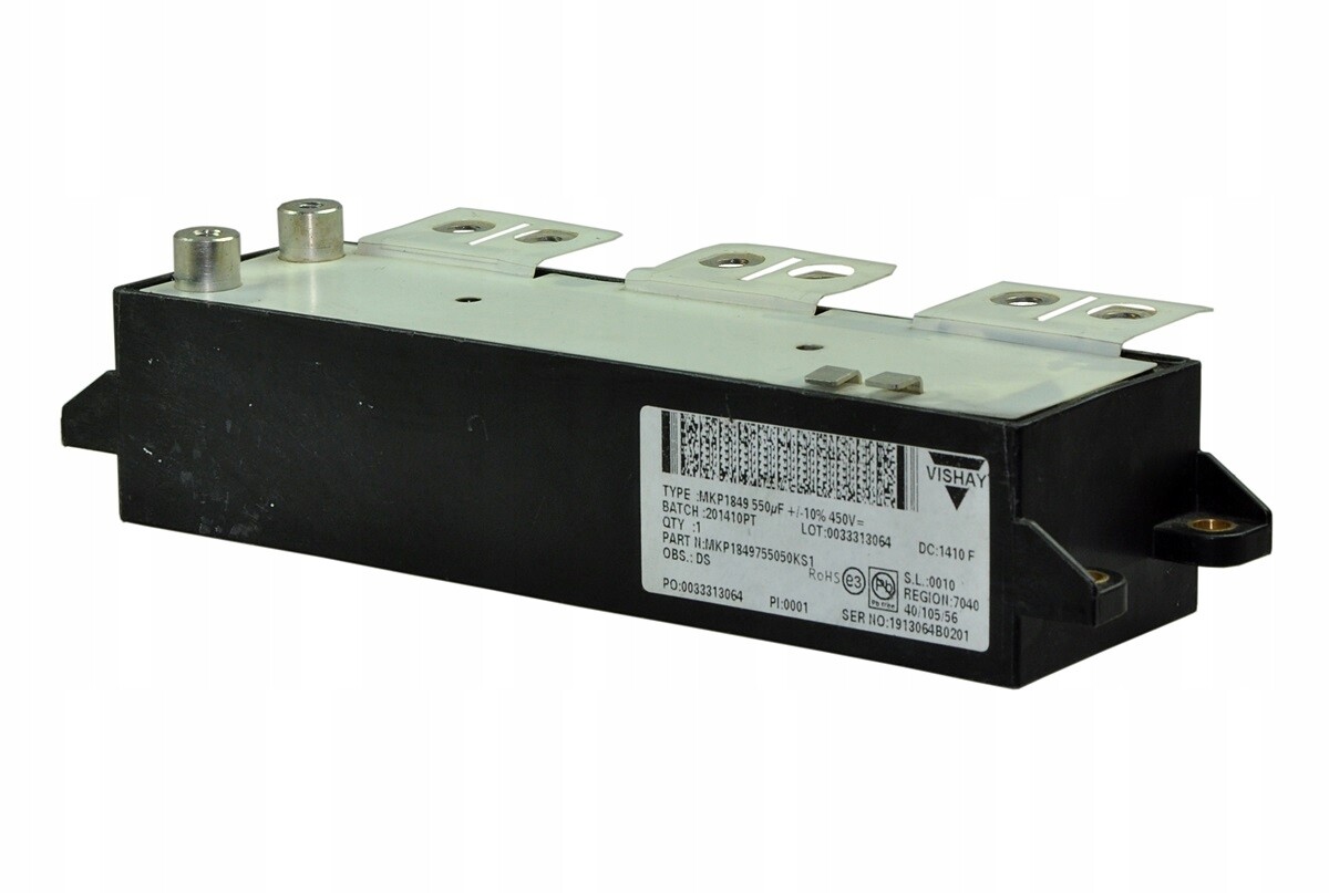 MKP1849 Vishay 550uF 450VDC odlehčovací kondenzátor