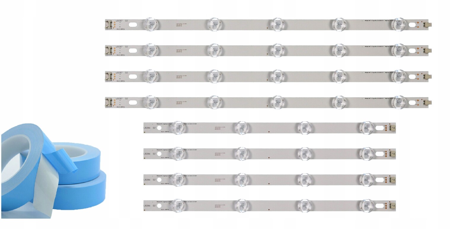 Led lišty Pola 2.0 39 sada pro T390HVN02.2