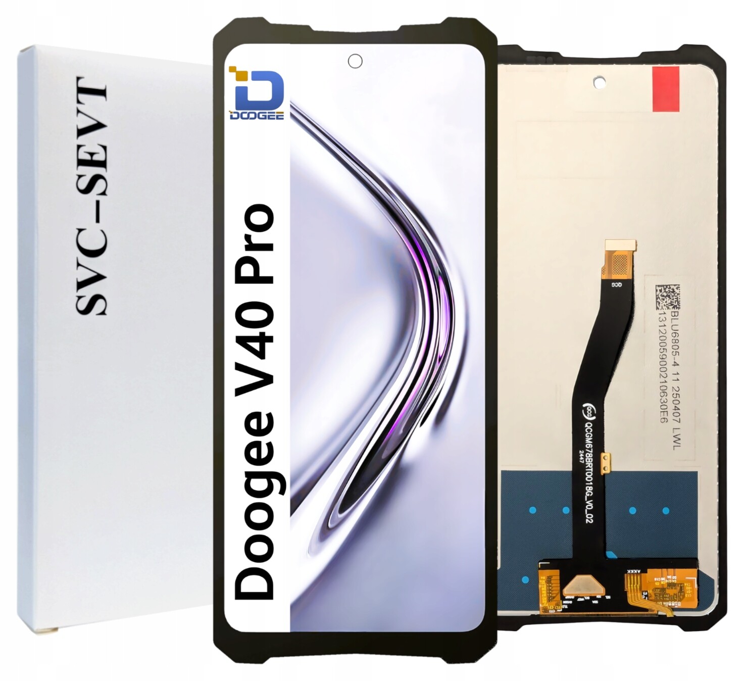 Displej pro Doogee V40 Pro LCD displej Originál Zila