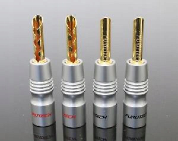 Banánová zástrčka Bfa Furutech FP-200B (g) gold 4 ks