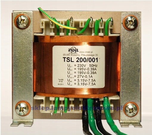 Tsl 200/001 Síťový transformátor Indel