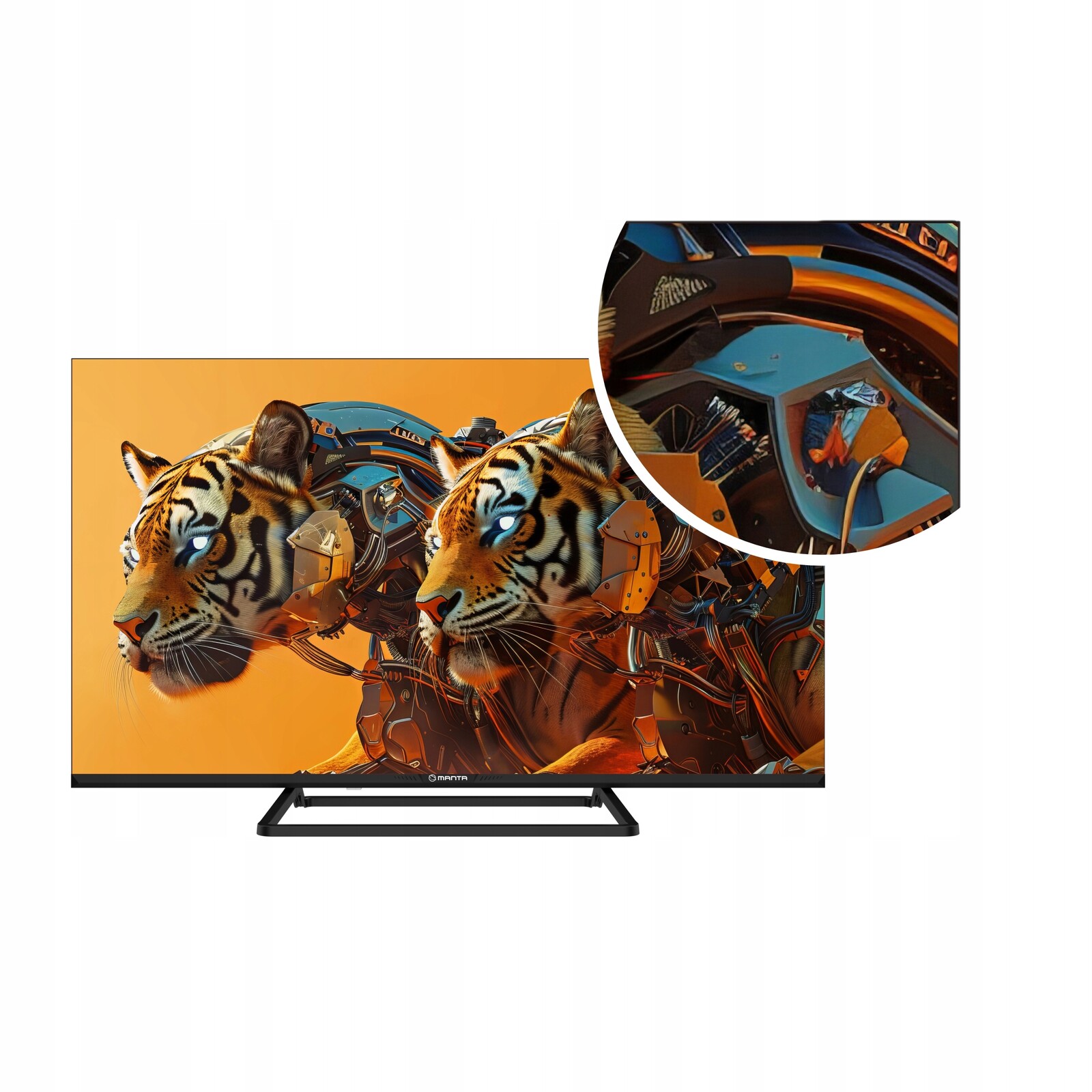 Televize 40 palců Led Smart Tv WiFi Fhd H.265 DVB-T2 Hdmi Arc Usb Manta