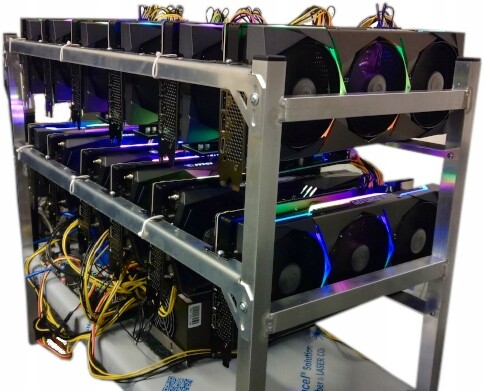 Bezúdržbová Kryptoměnová Bagrka 6X Rtx 3060Ti