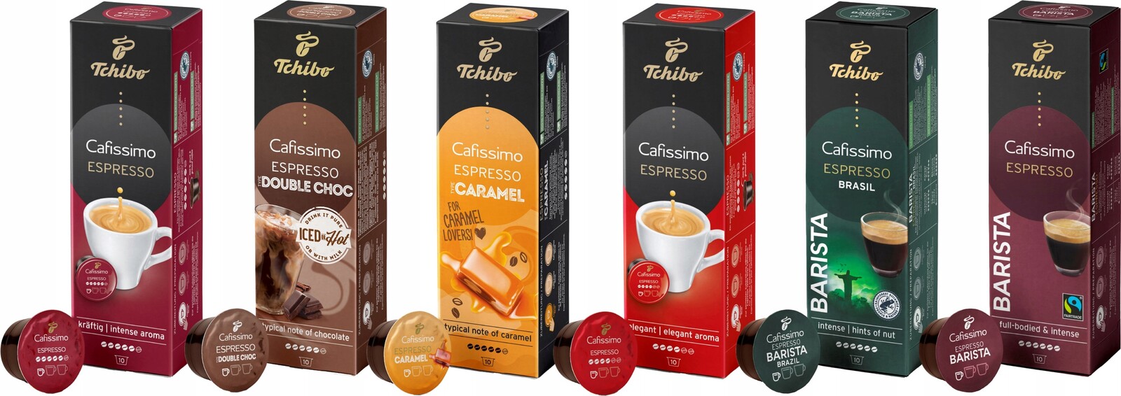 Kapsuki Tchibo Cafissimo Sada Espresso 60 kusů
