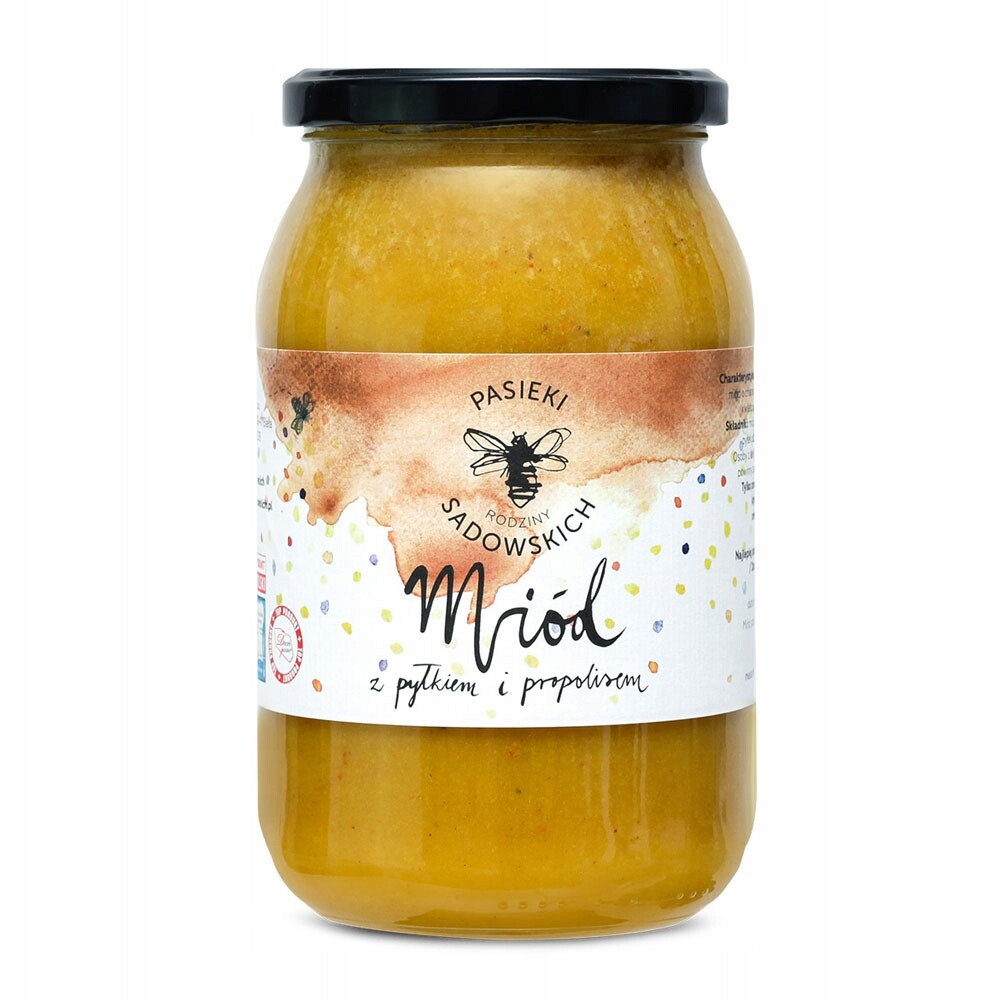 Med s propolisovým pylem Pasieka Sadowskich 1150g