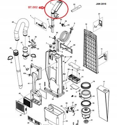 Rukojeť Pro BT350 Plast Černá