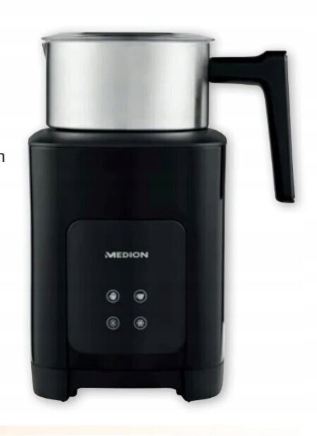 Značkový indukční napěňovač mléka Medion MD10900 Nerezová Ocel 550 W