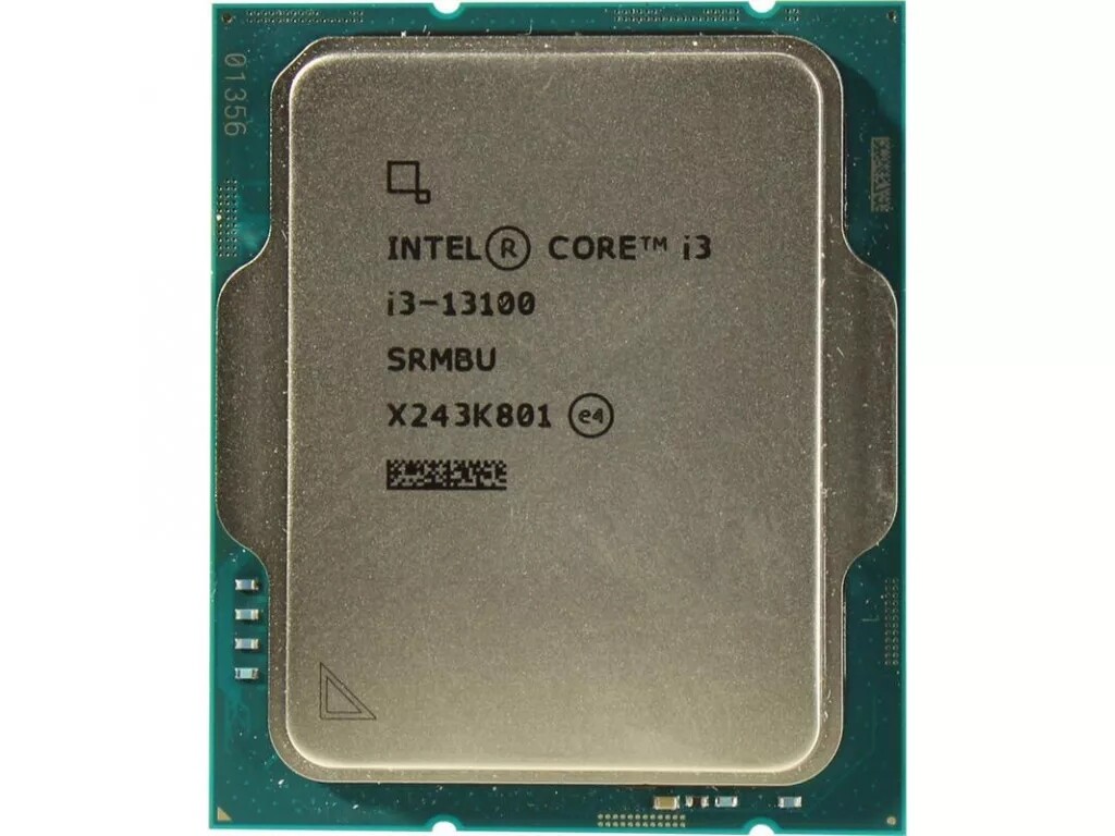 Intel Core i3-13100 procesor 12 Mb Smart Cache ventilátor