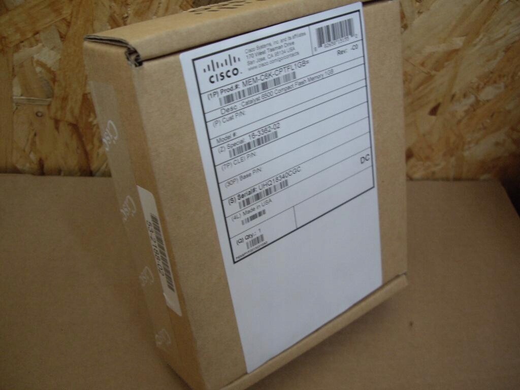 Cisco paměť Catalyst 6500 Compact Flash Memory 1G