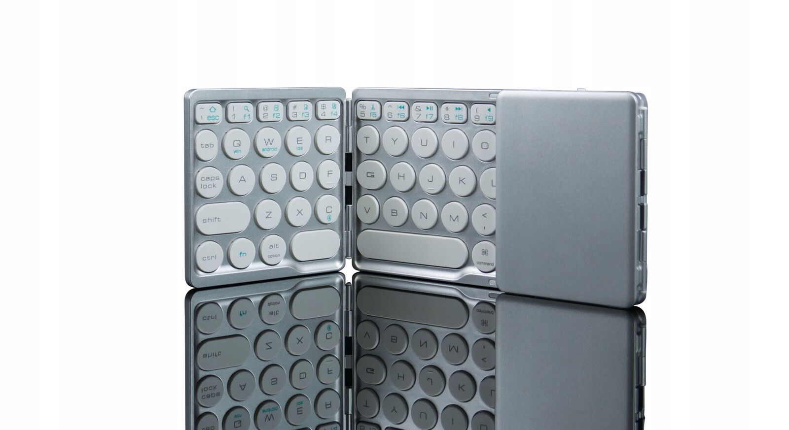 Moderní skládací klávesnice s touchpadem