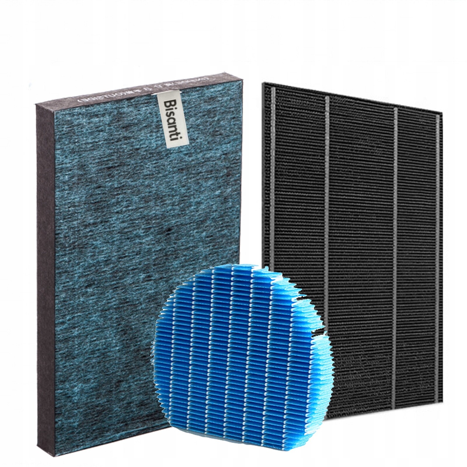 Sada filtrů pro Hepa uhlíkový zvlhčovač vzduchu pro Sharp KC-A60EUW, náhrada