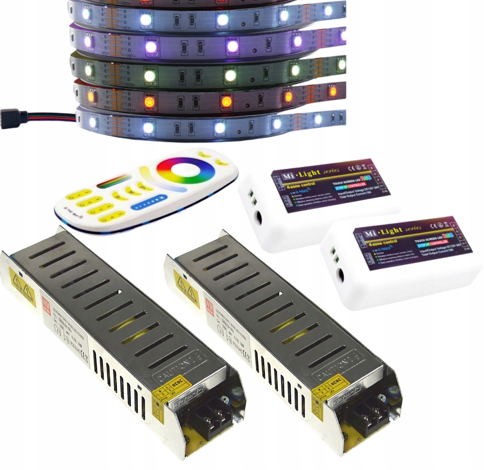 Set Rgb Led pásek 5050 Mi-Light Premium 4Z 25m