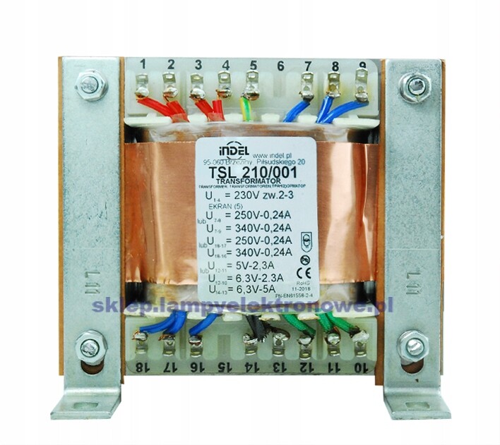 Tsl 210/001 Síťový transformátor Indel