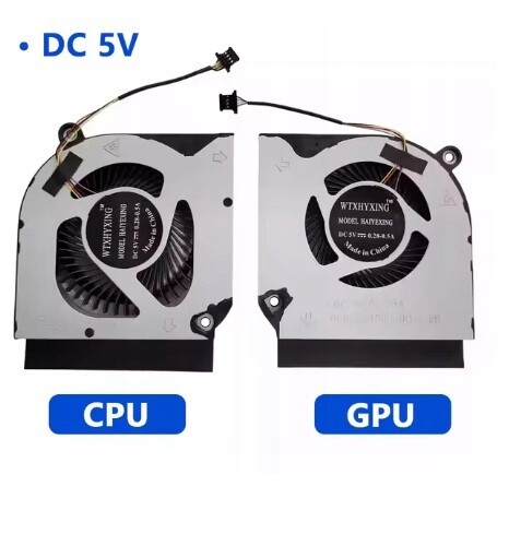 Ventilátor Komplet 5V Cpu Gpu Acer Nitro 5 AN517-41 AN517-52 AN517-55 N22C1