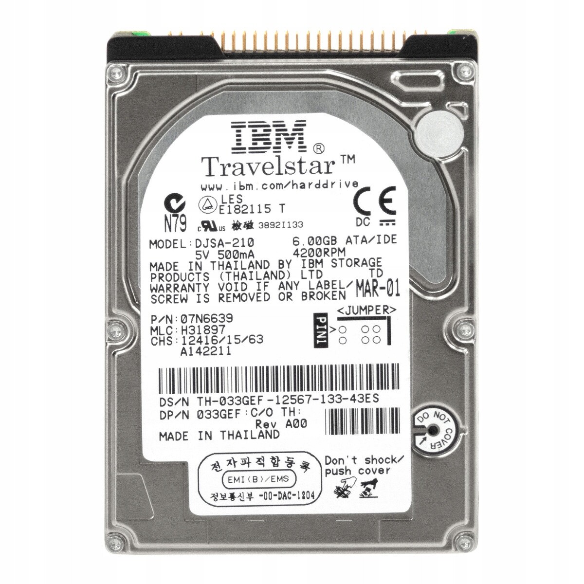 Dell 033GEF 6GB 4.2K Ata 2.5'' DJSA-210