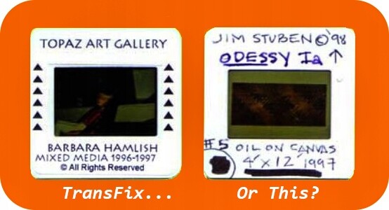 Štítky na diapozitivy TransFix 35 mm 100 kusů