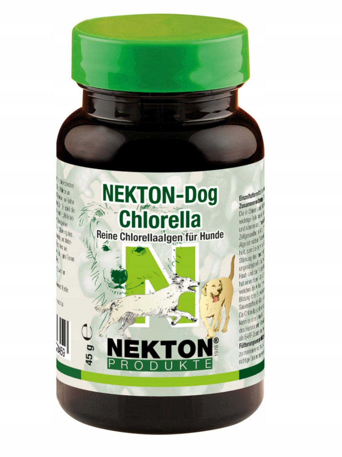 Nekton Dog Chlorella čistá chlorella pro psy 45g