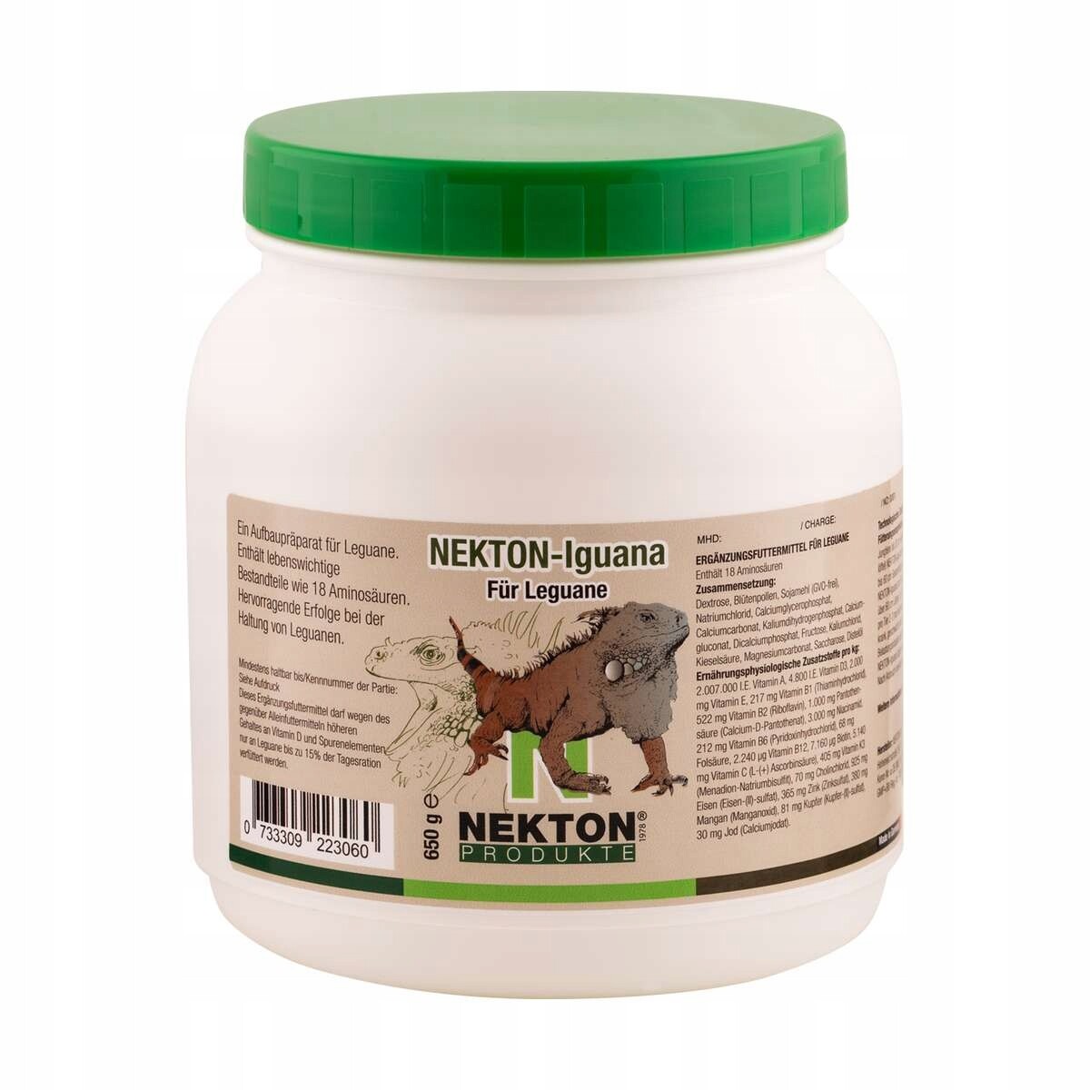 Nekton Iguana 220g- Vitamínový přípravek pro leguány