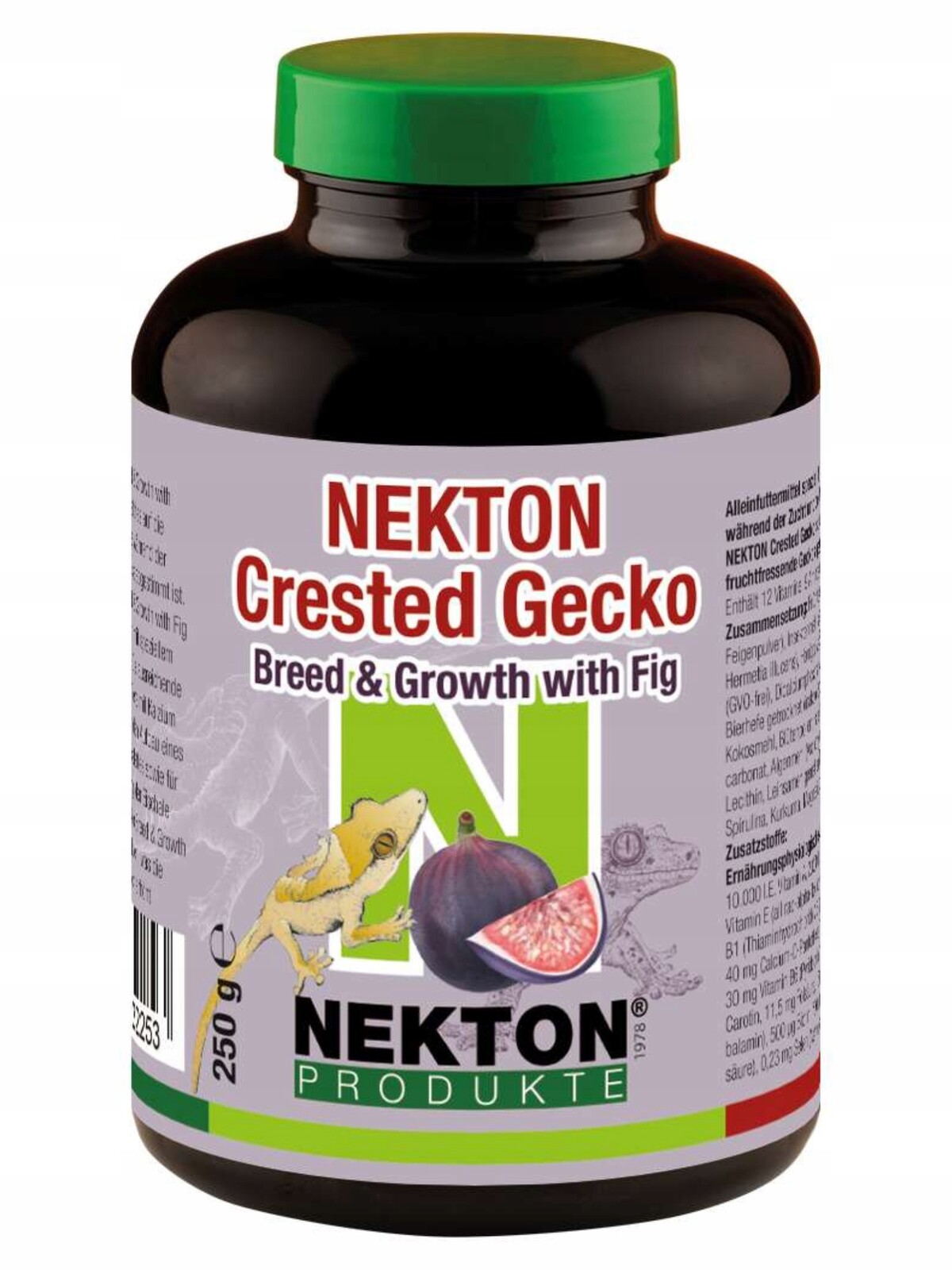 Nekton Crested Gecko krmivo pro gekony ve fázi rozmnožování s fíky 250g