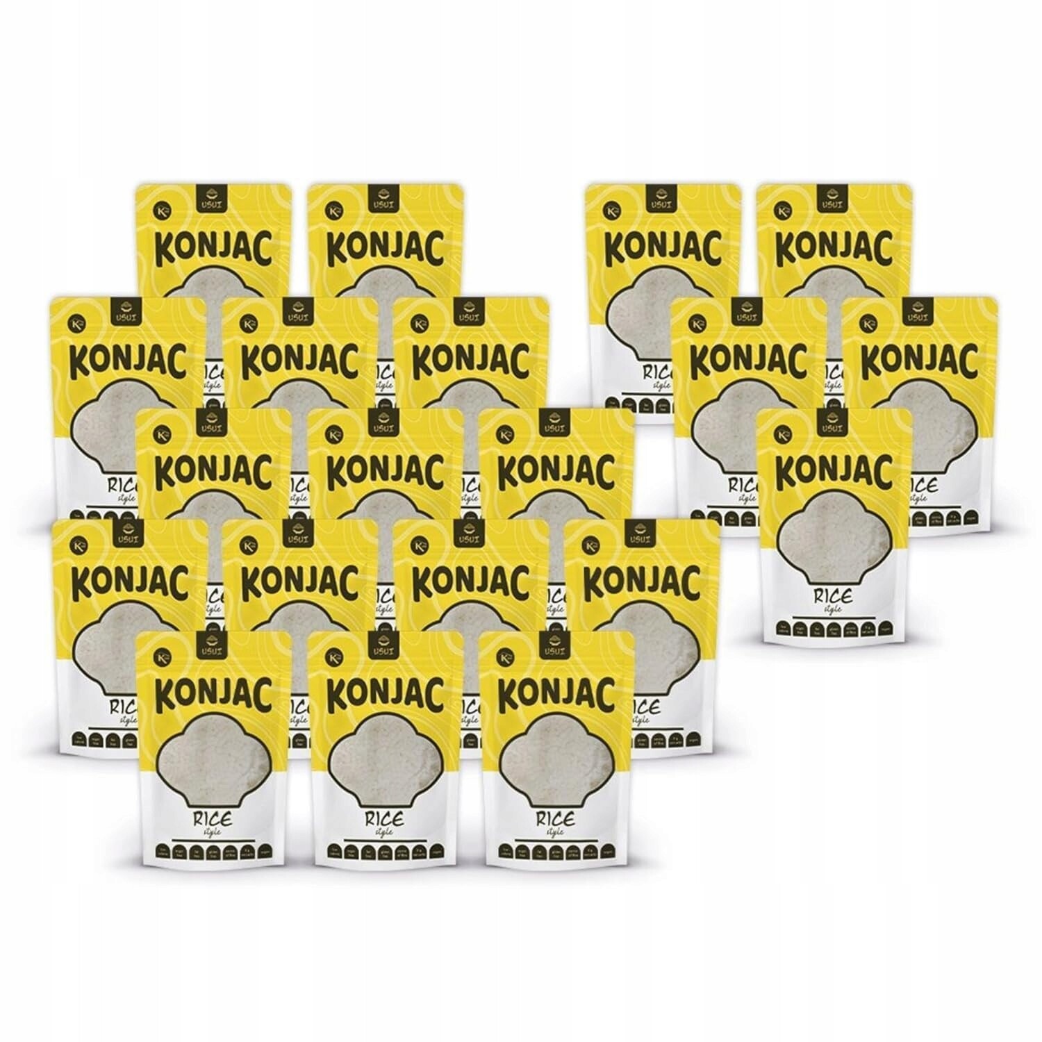 Usui Konjaková rýže 15+5 zdarma