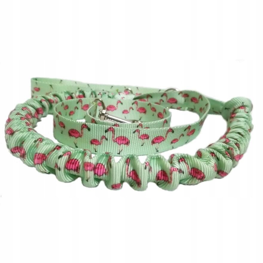 Vodítko na běhání 2,0m nad 20kg Plameňáci