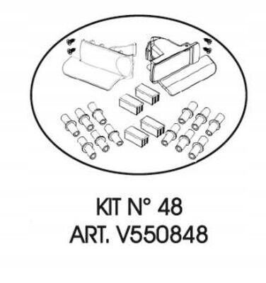 Sada Šroubů Pro Magic Šedá Kit 48