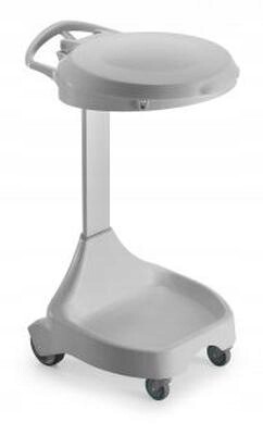 Smile Šedý Rám Šedá Potahová Vrstva Kolečko