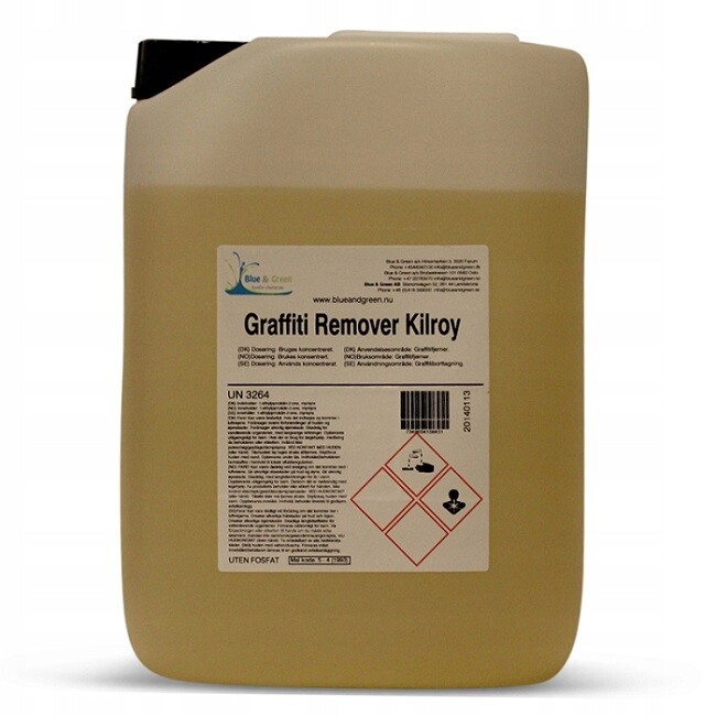 Blue & Green Graffiti Remover Kilroy 5L kyselý odstraňovač