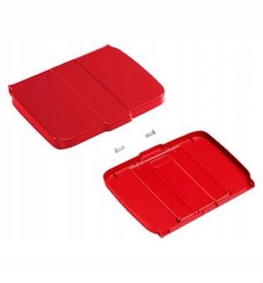 Víko 120 L Na Zeleno Červené