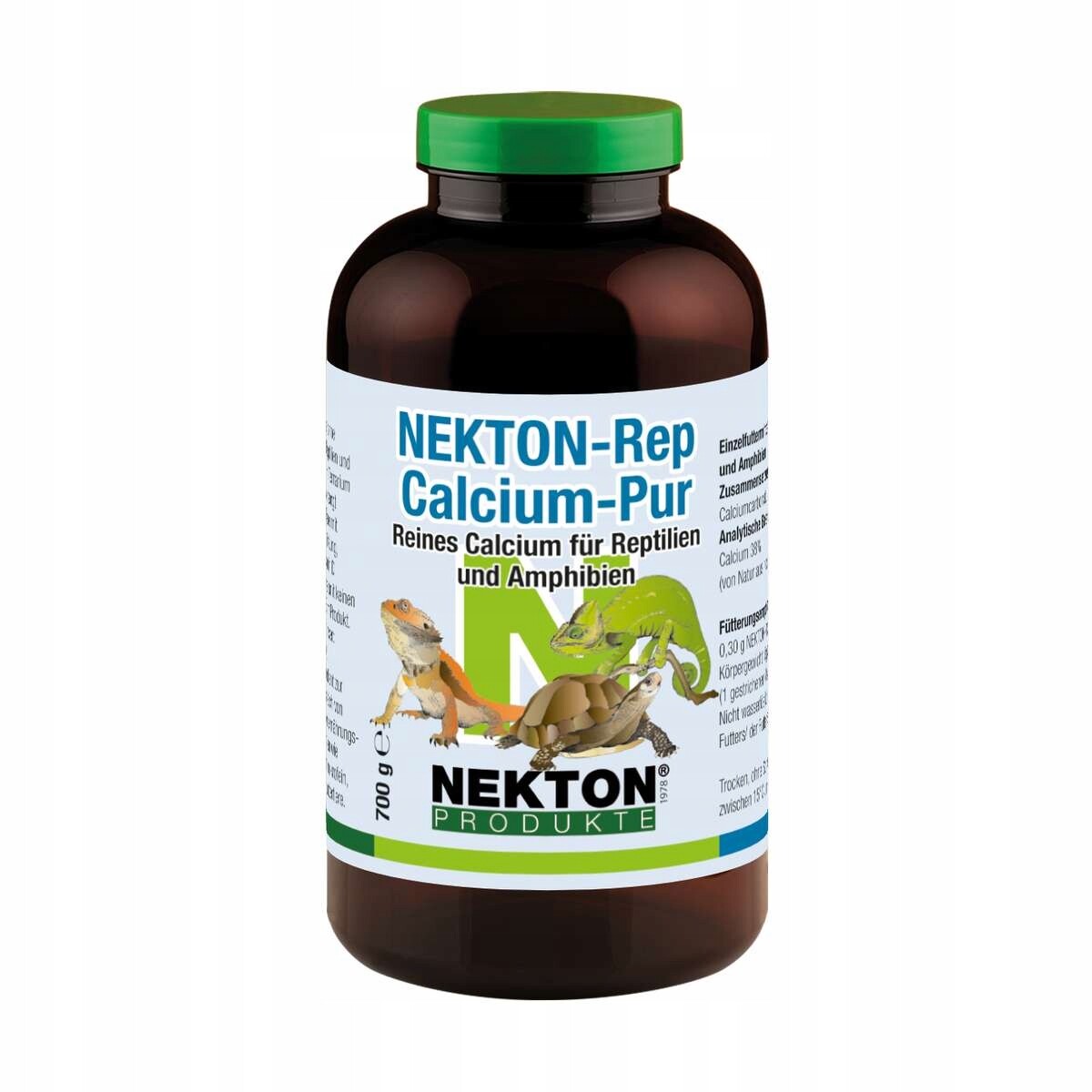 Nekton-rep- Calcium Pur 700g- vápno pro plazy a obojživelníky