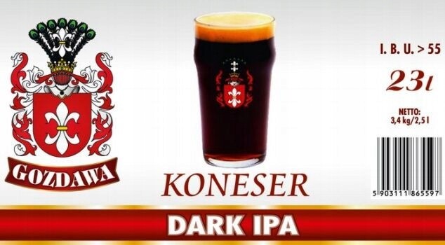Pivo brewkit Koneser Dark Ipa