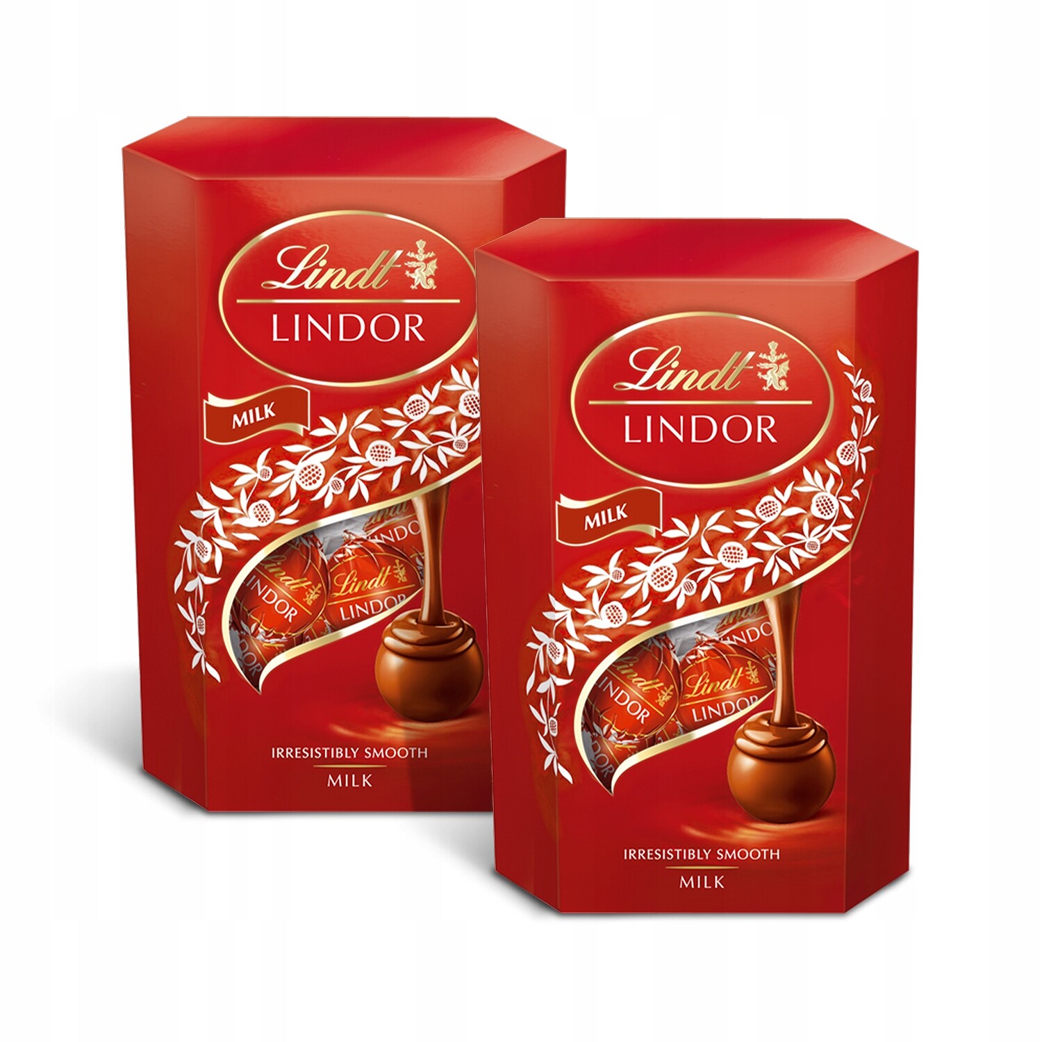 Lindt Lindor Pralinky čokoládové pralinky čokoláda mléčná 200 g x2