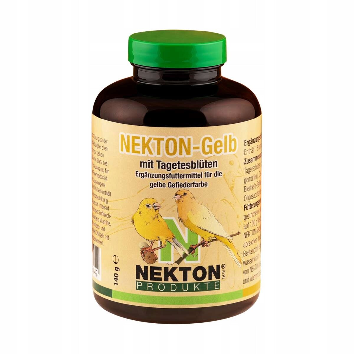 NEKTON-Gelb 140g Vitamíny zintenzivňující žluté peří
