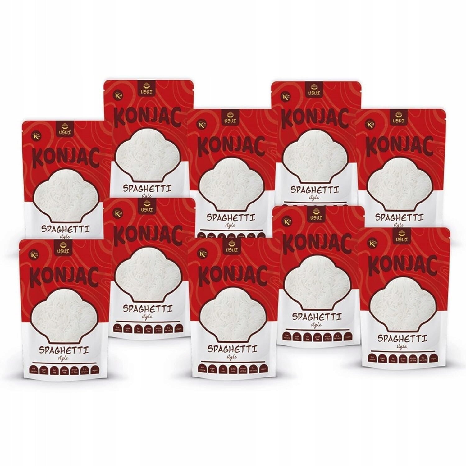 Usui Konjakové špagety 8+2 zdarma