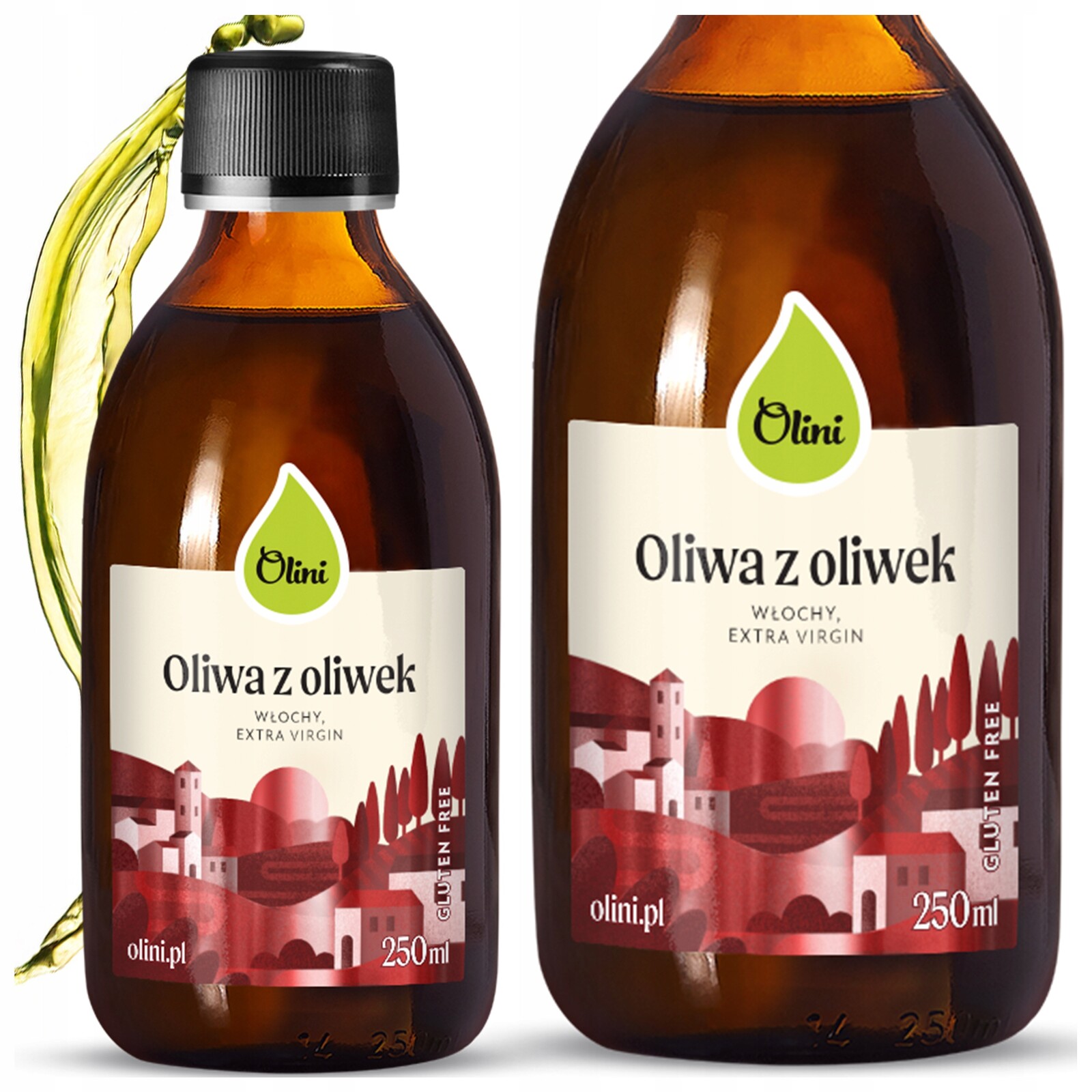Italský extra panenský olivový olej 250 ml Olini olivový olej z Itálie