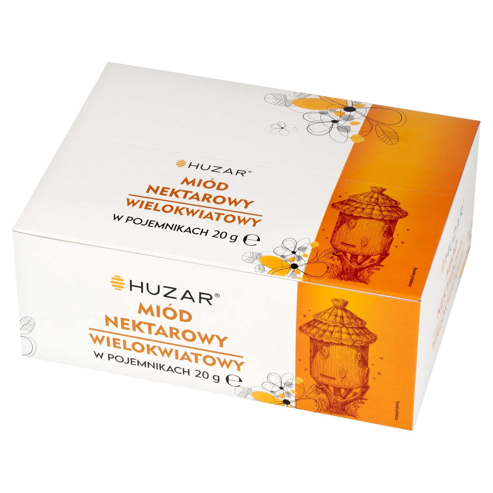 Med mnohokvětý porcovaný 60 x 20 g Huzar