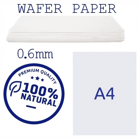 Vaflový Papír Poplatkový 0.6 mm A4 50 ks