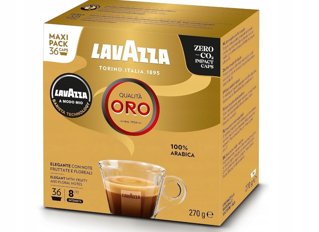 Kapsle do kávovaru káva Mio Qualita Oro 36 Ks Lavazza, italské originály