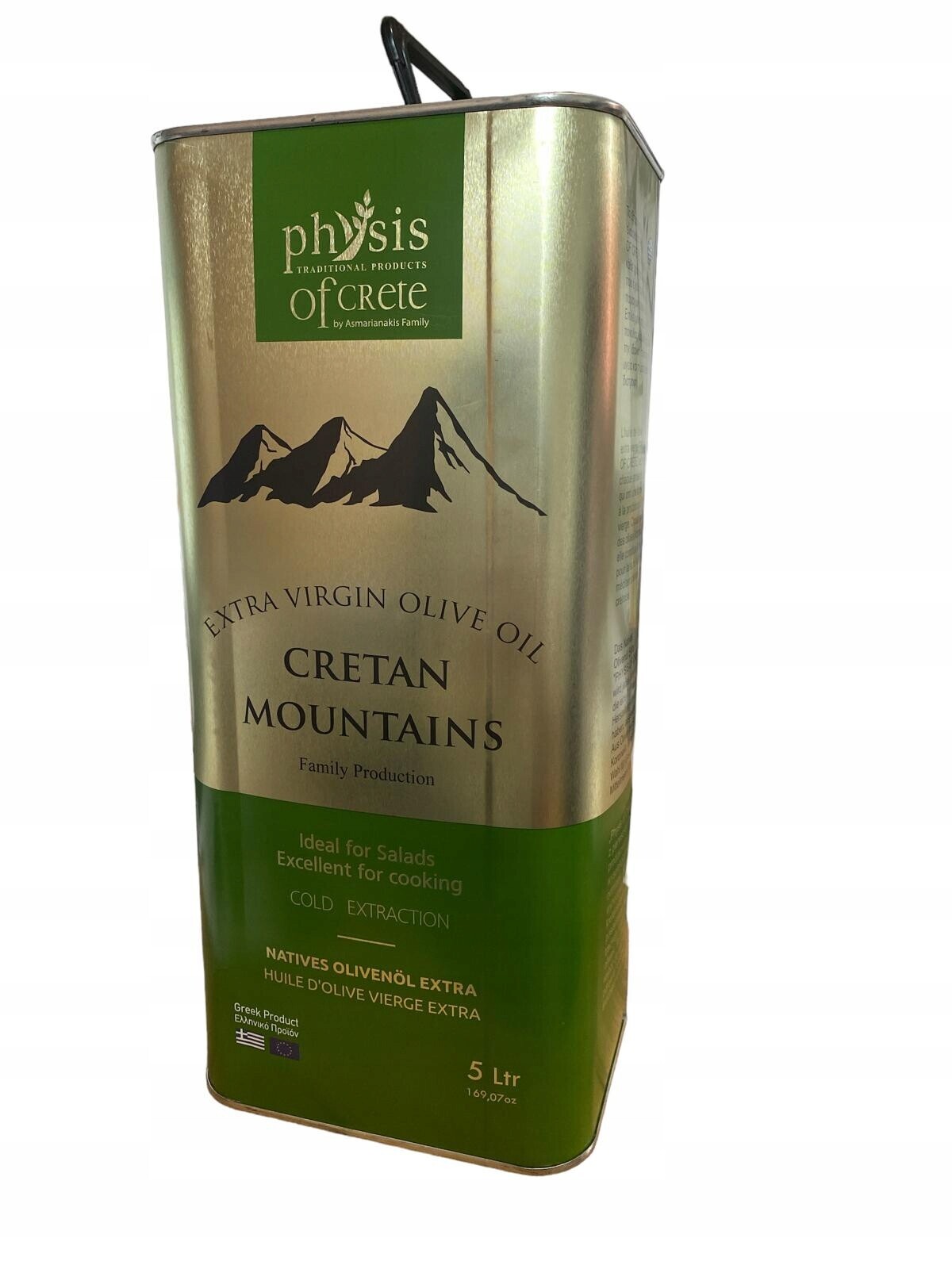 Řecký olivový olej Cretan Mountains Physis of Crete 0.2 Extra Virgin 5L