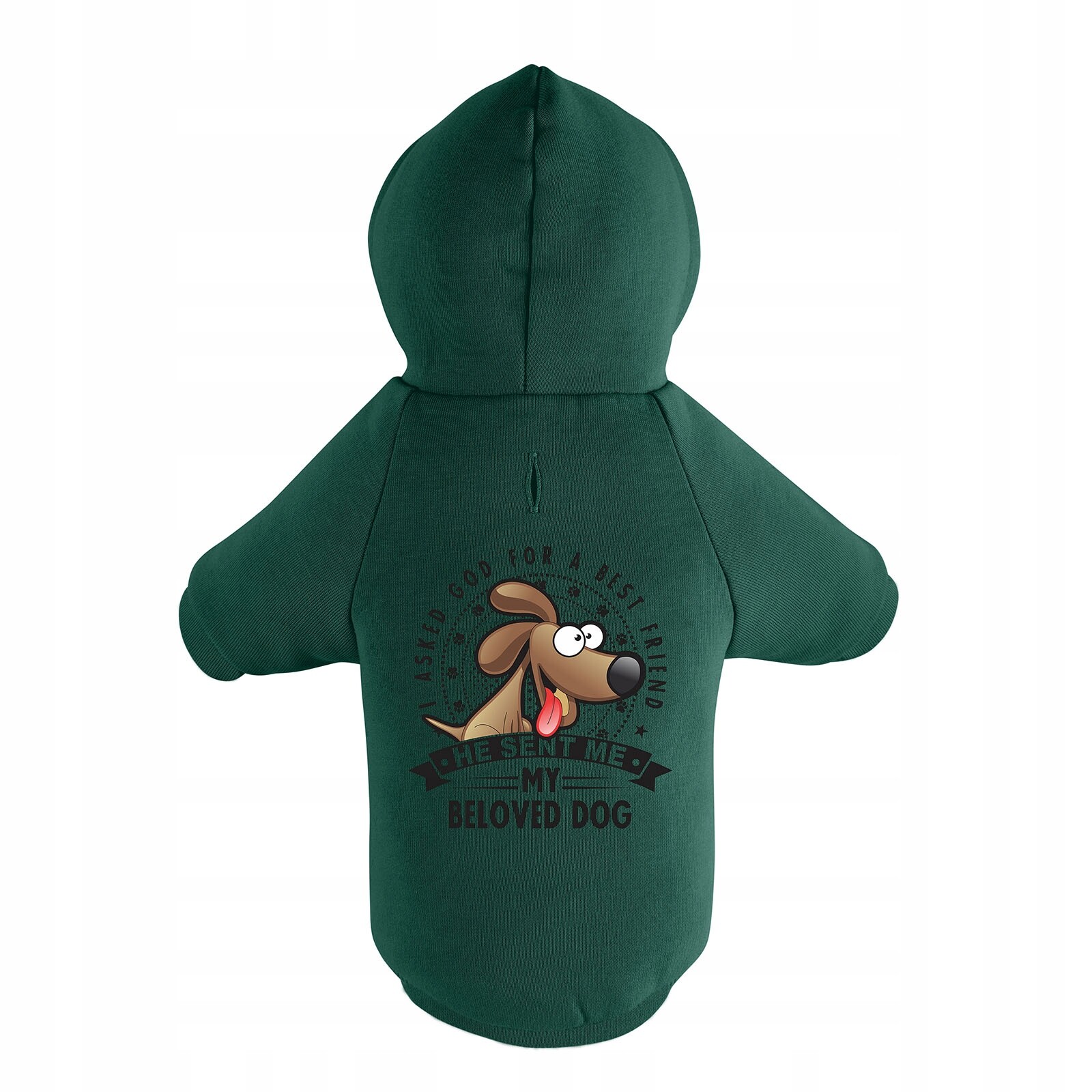 Psí mikina Beloved Dog Green L