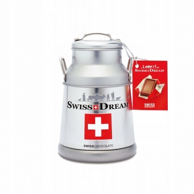 Čokoládky Neapolitanki Swiss Dream 125 g v plechovce jako dárek ke Dni otců
