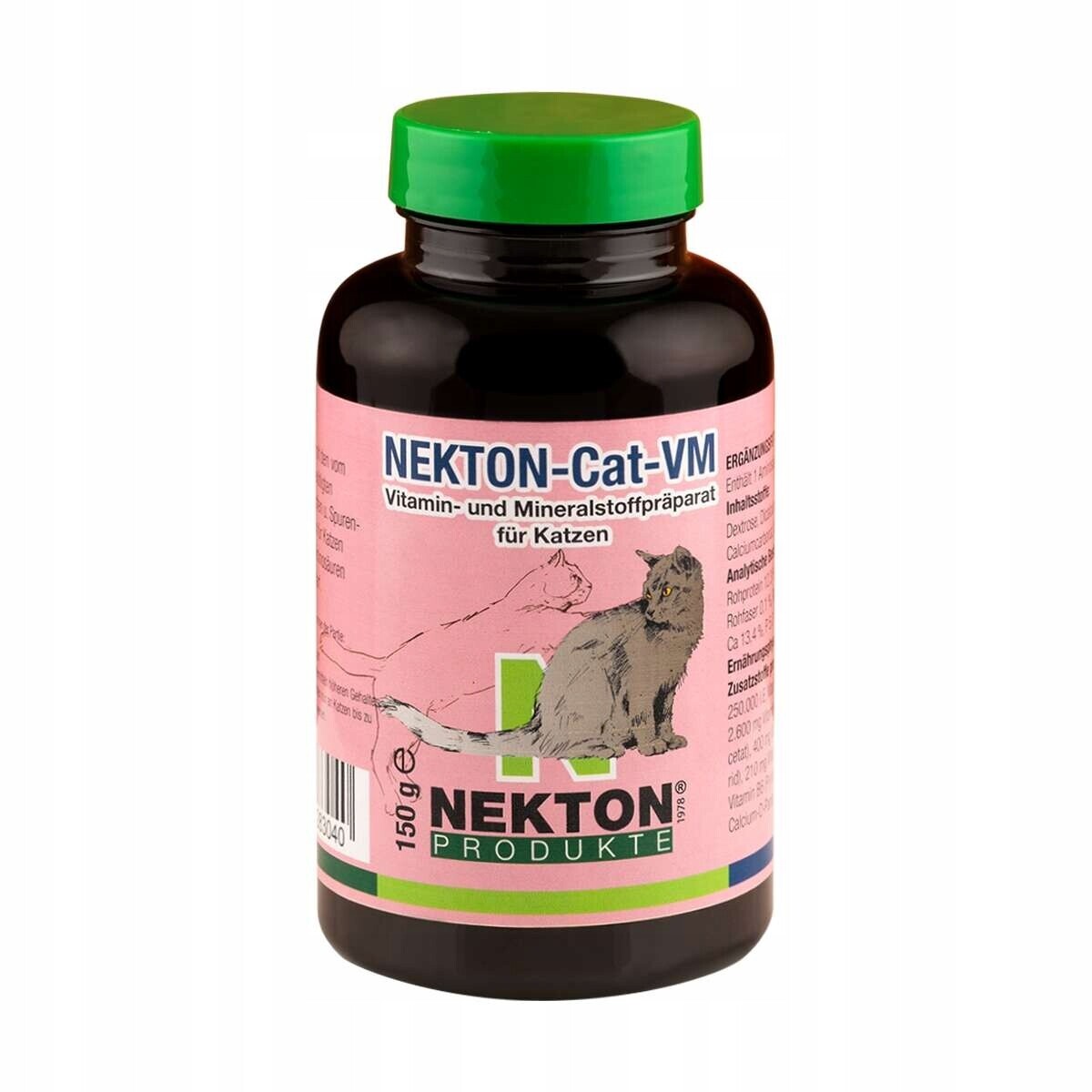 Nekton Cat VM minerální a vitamínový přípravek pro každodenní použití 150g