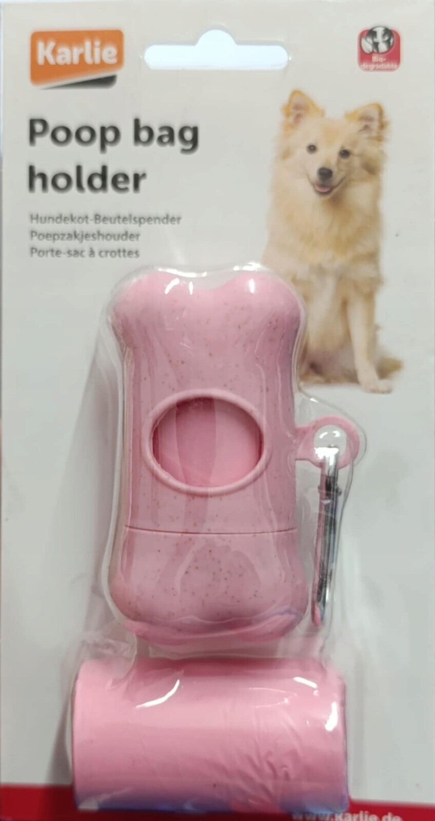 Dávkovače sáčků Karlie 30 ks Růžové/zelené/modré