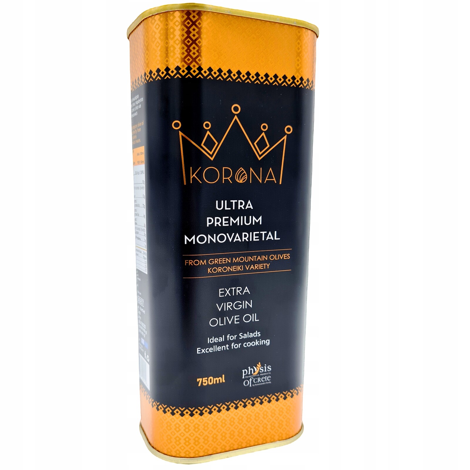 Řecký olivový olej Physis of Crete Korona Ultra Premium 750ml