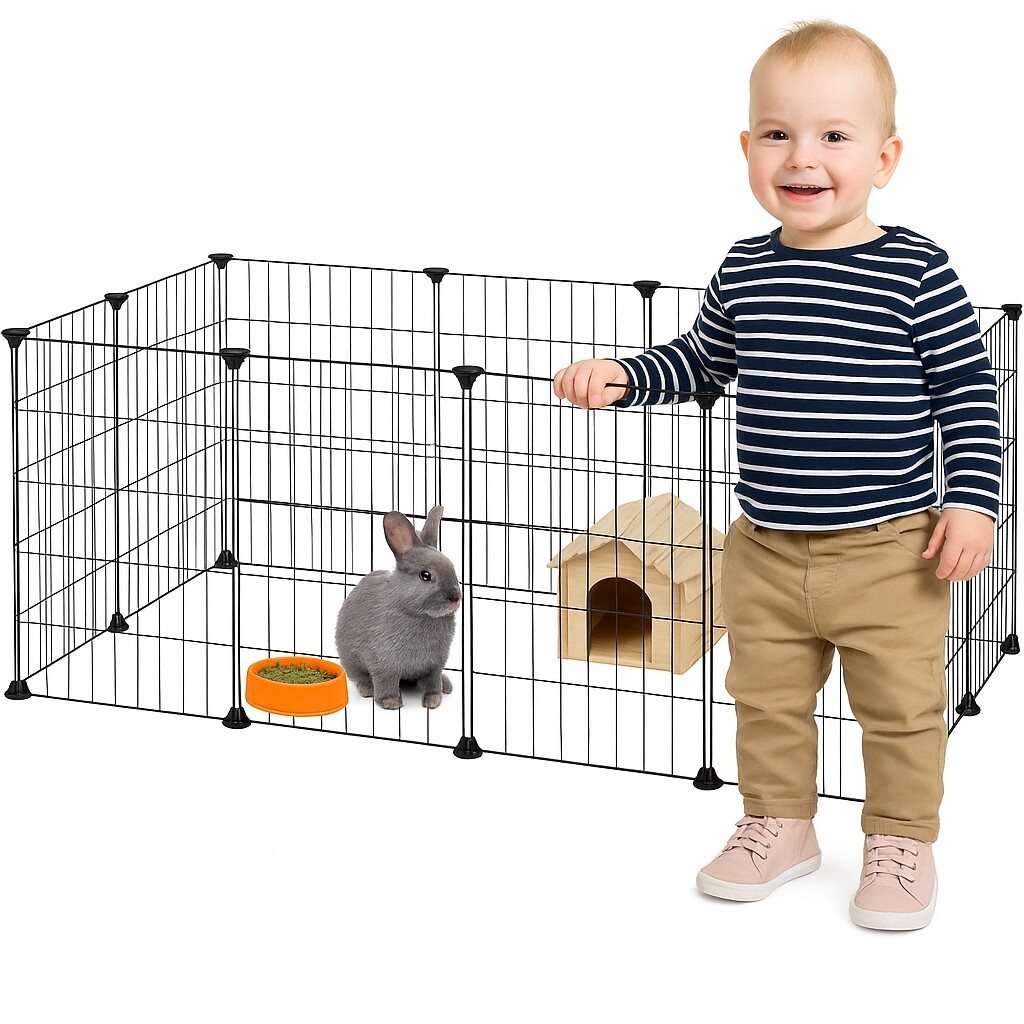 Kotec Klec Ohrada Výběh Pro Králíka Křečka Malých Psů Malých Zvířat