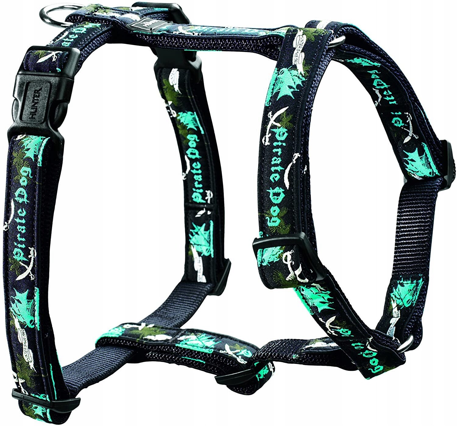 Postroj pro psa Hunter Krazy Pirate Dog L