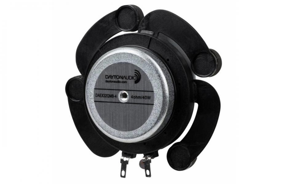 Dayton Audio DAEX32QMB-4 Quad Feet Bass 32mm Budič 40W 4Ohm